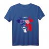 Amerikanische Flagge Kuh Sonnenbrille Bauernhof Liebe Kühe T-Shirt – Perfektes Geschenk für Tier- und Bauernhofliebhaber zu Weihnachten, Geburtstag & Anlässen