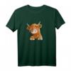 Schottisches Hochlandrind Kopf Pullover Hoodie – Lustiges Comic-Design für Tierliebhaber, Kinder & Humorfans, ideales Geschenk zu Weihnachten & Geburtstag