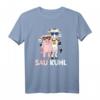 Sau Kuhl Wortspiel T-Shirt mit Kuh und Schwein – Lustiges Bauern- und Tiermotiv für Landwirte, Tierliebhaber und Fans von Humor-Shirts