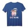 Sau Kuhl Wortspiel T-Shirt mit Kuh und Schwein – Lustiges Bauern- und Tiermotiv für Landwirte, Tierliebhaber und Fans von Humor-Shirts