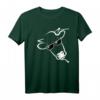 Lustiges Kuh mit Sonnenbrille Landwirt Landwirtin T-Shirt – Perfekte Geschenkidee für Tierliebhaber und Landwirte