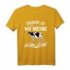 Zuhause Ist Wo Meine Kühe Sind - Lustiges Kuh Bauer Landwirt T-Shirt für Landwirte, Kuhliebhaber & Viehzüchter als Geschenk zu Weihnachten, Geburtstag oder Vatertag