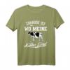 Zuhause Ist Wo Meine Kühe Sind - Lustiges Kuh Bauer Landwirt T-Shirt für Landwirte, Kuhliebhaber & Viehzüchter als Geschenk zu Weihnachten, Geburtstag oder Vatertag