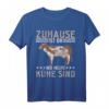 Zuhause Ist Wo Meine Kühe Sind Kuh Bauern Landwirt T-Shirt - Perfektes Geschenk für Landwirte, Bauern und Kuhliebhaber