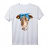 Hipster Kuh Kühe Stall Bauernhof Shirt – Lustiges Party T-Shirt für Kuh- und Bauernhof-Liebhaber