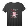 Nur ein Mädchen, das Kühe liebt - Dorfkind Geschenk T-Shirt für Landfrauen, Bäuerinnen & Kuhliebhaberinnen zu Weihnachten & Geburtstag