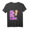 Kuh Outfit Damen Mädchen - Lustiges T-Shirt mit Spruch 'Just A Girl Who Loves Cows' für Tierfreunde, Geburtstag & Weihnachten