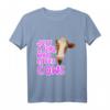 Kuh Outfit Damen Mädchen - Lustiges T-Shirt mit Spruch 'Just A Girl Who Loves Cows' für Tierfreunde, Geburtstag & Weihnachten