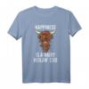 Happiness Is A Harry Heilan' Coo T Shirt Hochland Kuh - Lustiges Geschenk für Kuhliebhaber, Milchbauern & Familienmitglieder