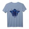 Kuh blau T-Shirt – Perfektes Geschenk für Kuh Fans und Natur Liebhaber