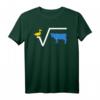 Lustiges Wurzelfunktion T-Shirt: N-te Wurzel aus q mit Ente und Kuh - Perfekt für Schüler, Lehrer und Mathe-Fans