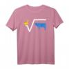 Lustiges Wurzelfunktion T-Shirt: N-te Wurzel aus q mit Ente und Kuh - Perfekt für Schüler, Lehrer und Mathe-Fans