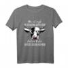 Mir ist egal was irgendjemand über mich denkt außer Kühe - Lustiges Kuh T-Shirt für Landwirte und Rinderzüchter, Geschenk für Bauern