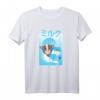 Kawaii Milch Kuh Retro T-Shirt - Lustiges Manga-Design für Anime, Otaku und Cosplay Fans im japanischen Stil