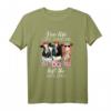 Lustiges Kuh-Motiv T-Shirt „Live Life Like Someone Left The Gate Open“ – Perfektes Geschenk für Kuh-Liebhaber, Landwirte & Humorvolle Anlässe