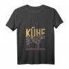 Vintage Kuh T-Shirt für Damen mit V-Ausschnitt - Perfektes Geschenk für Tierliebhaberinnen, Bauernhof-Fans & Kuh-Liebhaberinnen