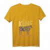 Vintage Kuh T-Shirt für Damen mit V-Ausschnitt - Perfektes Geschenk für Tierliebhaberinnen, Bauernhof-Fans & Kuh-Liebhaberinnen