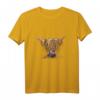 BRYaN Hochland-Kuh Aufdruck T-Shirt – Lustiges und süßes Tier-Design, perfektes Geschenk für Geburtstage, Weihnachten, Bauernhof- und Tierliebhaber