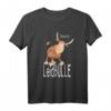 Herren LustBULLE Lustiges Wortspiel T-Shirt mit Stier Kuh Motiv – Humorvolles Geschenk für Geburtstag & Weihnachten