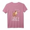 Herren LustBULLE Lustiges Wortspiel T-Shirt mit Stier Kuh Motiv – Humorvolles Geschenk für Geburtstag & Weihnachten