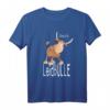 Herren LustBULLE Lustiges Wortspiel T-Shirt mit Stier Kuh Motiv – Humorvolles Geschenk für Geburtstag & Weihnachten