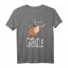 Herren LustBULLE Lustiges Wortspiel T-Shirt mit Stier Kuh Motiv – Humorvolles Geschenk für Geburtstag & Weihnachten