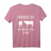 Lustiges Kuh T-Shirt - Zuhause ist wo meine Küche sind für Bauern, Kuhliebhaber & Landwirte, perfekt als Geschenk für Geburtstag & Weihnachten