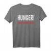 Hunger Man Schäle Mir Eine Kuh T-Shirt – Lustiges Fleisch- und Veganer-Spruch-Shirt für Männer und Frauen