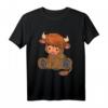 Schottische Highland Kuh Liebhaber Niedliche Kuh Highland Kuh T-Shirt für Damen und Herren