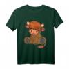 Schottische Highland Kuh Liebhaber Niedliche Kuh Highland Kuh T-Shirt für Damen und Herren