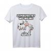 Zuhause ist, wo meine Kühe sind T-Shirt – Lustiges Kuh-Motiv, ideales Geschenk für Kuhhalter, Züchter & Tierliebhaber zu Geburtstag oder Weihnachten