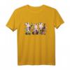 Lustiges Kuh Musik T-Shirt mit Kuhband - Humorvolles Comic Style Shirt für Kinder, Jungen, Mädchen, Damen und Herren als Geschenk