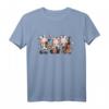Lustiges Kuh Musik T-Shirt mit Kuhband - Humorvolles Comic Style Shirt für Kinder, Jungen, Mädchen, Damen und Herren als Geschenk