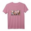 Lustiges Kuh Musik T-Shirt mit Kuhband - Humorvolles Comic Style Shirt für Kinder, Jungen, Mädchen, Damen und Herren als Geschenk