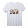 Lustiges Kuh Musik T-Shirt mit Kuhband - Humorvolles Comic Style Shirt für Kinder, Jungen, Mädchen, Damen und Herren als Geschenk