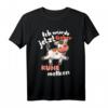 Ich würde jetzt lieber Kühe melken Landwirtin Idee Kuh T-Shirt - Süßes Landwirtschaft & Kuh Design Geschenk für Veganer, Kuh-Liebhaber & Landwirte zu Weihnachten & Geburtstag
