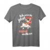 Ich würde jetzt lieber Kühe melken Landwirtin Idee Kuh T-Shirt - Süßes Landwirtschaft & Kuh Design Geschenk für Veganer, Kuh-Liebhaber & Landwirte zu Weihnachten & Geburtstag