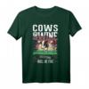 Kühe und Wein Landwirt Bauer Kuhstall T-Shirt – Perfekt für Landwirtinnen, Traktorfahrer & Bauernhofliebhaber