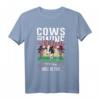 Kühe und Wein Landwirt Bauer Kuhstall T-Shirt – Perfekt für Landwirtinnen, Traktorfahrer & Bauernhofliebhaber