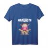 Damen Yoga Namaste Kuh T-Shirt mit V-Ausschnitt – Lustiges Yoga Kuh Geschenk für Yoga-Fans und Landwirte