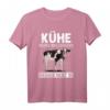 Kühe Machen Mich Glücklich Du Eher Nicht So Landwirt Kuh T-Shirt – Lustiges Geschenk für Landwirte, Bauern und Kuhliebhaber