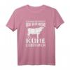 Meine Kühe lieben mich Kuh T-Shirt - Lustiges Tierliebhaber Geschenk für Bauern, Landwirte und Kuh-Fans zu Weihnachten & Geburtstag