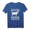 Meine Kühe lieben mich Kuh T-Shirt - Lustiges Tierliebhaber Geschenk für Bauern, Landwirte und Kuh-Fans zu Weihnachten & Geburtstag