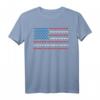 USA Amerikanische Flagge Kuh Bauernhof Tier Rinder Heifer Ranch T-Shirt – Patriotisches Landwirt Outfit für 4. Juli & Cowboys