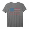 USA Amerikanische Flagge Kuh Bauernhof Tier Rinder Heifer Ranch T-Shirt – Patriotisches Landwirt Outfit für 4. Juli & Cowboys
