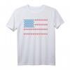 USA Amerikanische Flagge Kuh Bauernhof Tier Rinder Heifer Ranch T-Shirt – Patriotisches Landwirt Outfit für 4. Juli & Cowboys