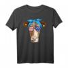 Hipster Kuh Kuh Stall Bauernhof USA Amerika Shirt - Lustiges Tier-Design für Bauernhof-, Stall- und Partyliebhaber