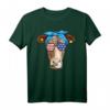 Hipster Kuh Kuh Stall Bauernhof USA Amerika Shirt - Lustiges Tier-Design für Bauernhof-, Stall- und Partyliebhaber