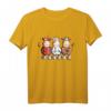 Bunte Kühe T-Shirt mit Comic-Design | Lustiges Rinder Funshirt für Kinder, Damen & Herren | Perfektes Geschenk zu Geburtstag & Weihnachten