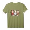 Bunte Kühe T-Shirt mit Comic-Design | Lustiges Rinder Funshirt für Kinder, Damen & Herren | Perfektes Geschenk zu Geburtstag & Weihnachten